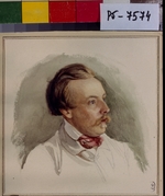 Reutern, Gerhard Wilhelm, von - Porträt von Historienmaler Alexander von Kotzebue (1815-1889)