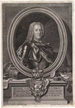 Mylius, Jan Fryderyk - Porträt von Fürst Michal Fryderyk Czartoryski (1696-1775), Großkanzler von Litauen