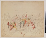 Saltykow, Alexei Dmitrijewitsch - Maharaja Sher Singh von Punjab mit seiner Gefolgschaft