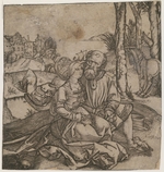 Dürer, Albrecht - Der Liebesantrag (Ungleiches Paar)