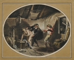 Ramberg, Johann Heinrich - La Jument du compère Pierre (nach Gedicht von Jean de La Fontaine)