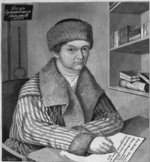 Serjakow, Lawrenti Awksetiewitsch - Porträt von Dichter Alexander Fjodorowitsch Woeikow (1779-1839)