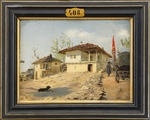 Polenow, Wassili Dmitriewitsch - Der Stab der Donkosaken in Bulgarien 1877