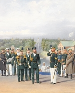 Balaschow, Pjotr Iwanowitsch - Die Leibgarde in Peterhof