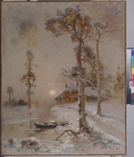 Klever, Juli Juliewitsch (Julius) von, der Ältere - Wintersonnenuntergang