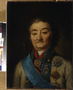 Unbekannter Künstler - Porträt von Admiral Graf Alexei Grigorjewitsch Orlow (1737-1808)