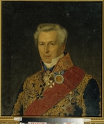 Unbekannter Meister des 18. Jhs. - Porträt von Baron Leo Karlowitsch Bode (1787-1859)