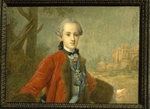 Unbekannter Meister des 18. Jhs. - Porträt von Kirill Graf Rasumowski (1728-1803), Hetman und General-Feldmarschall
