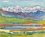 Hodler, Ferdinand - Etang long Crans-Montana