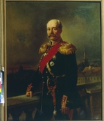 Makowski, Konstantin Jegorowitsch - Porträt von General Konstantin Petrowitsch von Kaufmann (1818-1882)