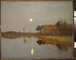Lewitan, Isaak Iljitsch - Dämmerung. Mond