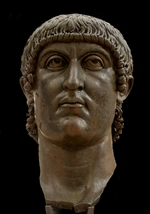 Klassische Antike Kunst - Konstantin der Große (Kopf der Kolossalstatue Konstantins des Großen)