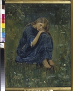 Wasnezow, Viktor Michailowitsch - Aljonuschka (Studie)