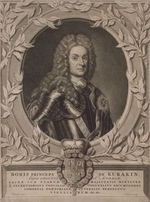 Gunst, Pieter Stevens, van - Porträt von Fürst Boris Iwanowitsch Kurakin (1676-1727)
