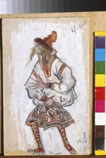 Roerich, Nicholas - Kostümentwurf zum Ballett Das Frühlingsopfer (Le Sacre du Printemps) von I. Strawinski
