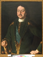 Antropow, Alexei Petrowitsch - Porträt von Kaiser Peter I. der Große (1672-1725)