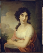 Borowikowski, Wladimir Lukitsch - Porträt von Fürstin Anna Petrowna Gagarina (1777-1805), geb. Lopuchina