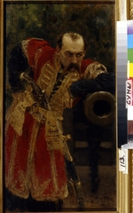 Repin, Ilja Jefimowitsch - Oberst der Saporoger Kosaken