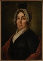 Unbekannter Künstler - Porträt von Ljubow Petrowna Bakunina, geb. Fürstin Myschezkaja (1738-1814)