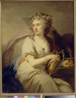 Lampi, Johann-Baptist von, der Ältere - Porträt von Fürstin Ekaterina Fjodorowna Dolgorukowa (1769-1849) als Hebe