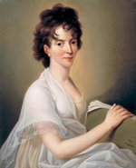 Hansen, Hans - Constanze Mozart geborene Weber (1763-1842), W.A. Mozarts Frau