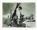 Goya, Francisco, de - Tampoco (Auch nicht). Blatt 36 der Folge Los Desastres de la Guerra (Die Schrecken des Krieges)