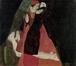 Schiele, Egon - Kardinal und Nonne (Die Liebkosung)