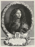 Edelinck, Jan - Porträt von Dichter Jan Andrzej Morsztyn (1621-1693)