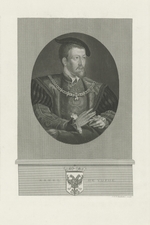 Reckleben, Jan Frederik Christiaan - Porträt von Kaiser Karl V., König von Spanien (1500-1558)