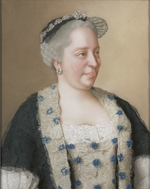 Liotard, Jean-Ãtienne - Porträt von Kaiserin Maria Theresia von Österreich (1717-1780)
