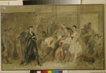 Trutowski, Konstantin Alexandrowitsch - Hinter den Kulissen in einem Leibeigenen-Theater