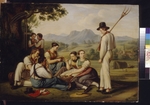 Rhomberg, Joseph Anton - Die Rast der Mäher