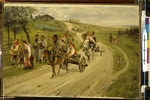 Prjanischnikow, Illarion Michajlowitsch - Die Rückfahrt vom Bauernmarkt