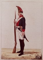 Unbekannter Künstler - Grenadier des I. Seebataillons