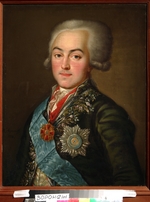 Argunow, Nikolai Iwanowitsch - Porträt von Graf Nikolai Petrowitsch Scheremetew (1751-1809)