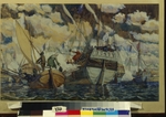 Kardowski, Dmitri Nikolajewitsch - Peter I. und Lefort. (Die Flotte Peters I. am Pleschtschejewo-See)