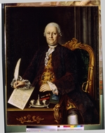 Kolokolnikow, Mina Lukitsch - Porträt von Sawwa Jakowlewitsch Jakowlew (1713-1784)