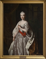 Unbekannter Künstler - Porträt der Großfürstin Natalja Alexejewna von Russland (1714–1728)