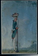 Unbekannter Künstler - Grenadier des Preobraschenski-Regiments
