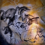 Jungpaläolithische Kunst - Höhlenmalerei in der Chauvet-Höhle