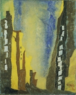 Feininger, Lyonel - Manhattan, I