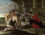 Le Nain, Mathieu - Die Anbetung des Christuskindes