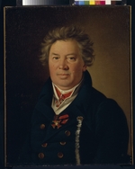 Argunow, Nikolai Iwanowitsch - Porträt von Architekt Fjodor Kirillowitsch Sokolow (1752-1824)