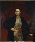Brüllow (Briullow), Karl Pawlowitsch - Porträt von Fürst Michail Andrejewitsch Obolenski (1805-1873)