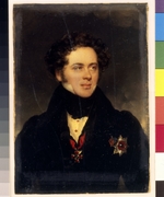 Daffinger, Moritz Michael - Porträt von Graf Alexei Alexejewitsch Perowski (1787-1837), Schriftsteller Antoni Pogorelski