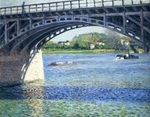 Caillebotte, Gustave - Le Pont d'Argenteuil et la Seine