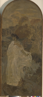 Wrubel, Michail Alexandrowitsch - Minerva (Triptychon Das Urteil des Paris)