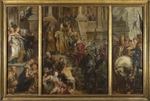 Rubens, Pieter Paul - Bavo wird zum Mönch eingekleidet. Entwurf für den Altar der Kathedrale St. Bavo in Gent