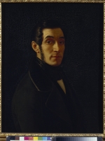 Sacharow (Tschetschenez), Pjotr Sacharowitsch - Porträt von Fjodor Iwanowitsch Inosemzew (1802–1869)