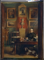 Selenski, Arnold Abramowitsch - Porträt von Graf Dmitri Petrowitsch Buturlin (1790-1849)